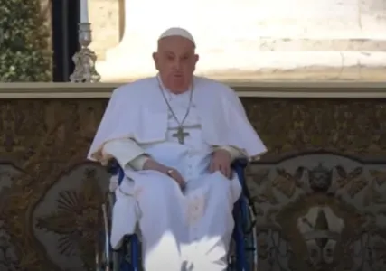 Papa Francisco na Praça de São Pedro