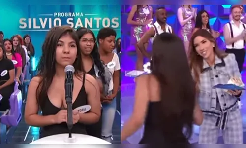 Adolescente Vitória participou do Programa Silvio Santos, do SBT; veja