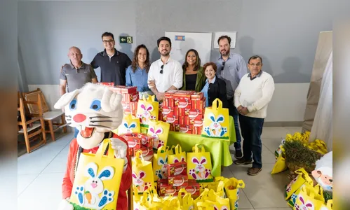 Prefeitura distribui chocolates e anuncia uniformes para a Apae