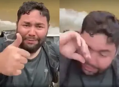 Piloto foi encontrado em boas condições de saúde