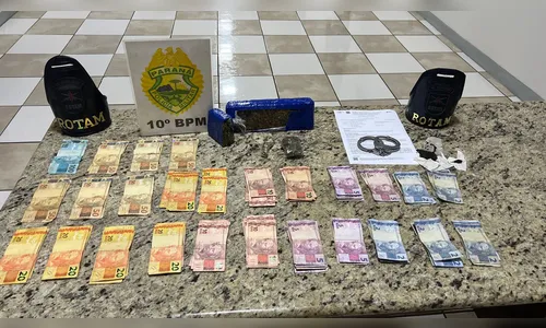 Polícia Militar prende dois homens por tráfico de drogas em Apucarana