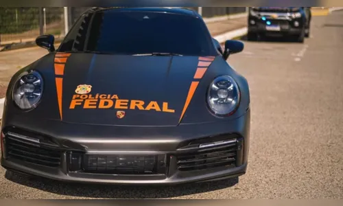 Porsche avaliado em R$ 1,5 milhão é transformado em viatura da PF