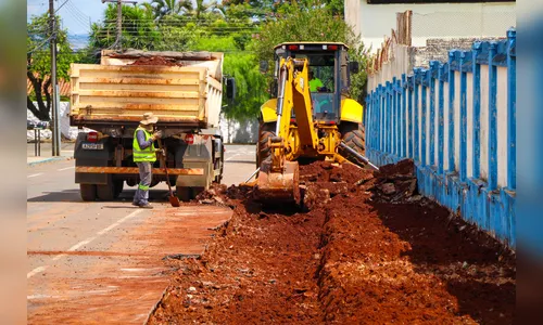 Prefeitura de Arapongas executa revitalização da Rua Andorinhas