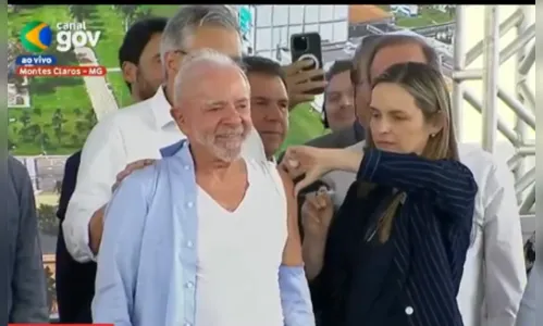 Lula e Alckmin são vacinados contra a gripe em evento em MG