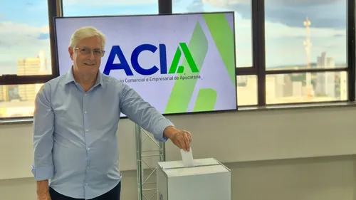 Presidente eleito da Acia, Elio Pinto