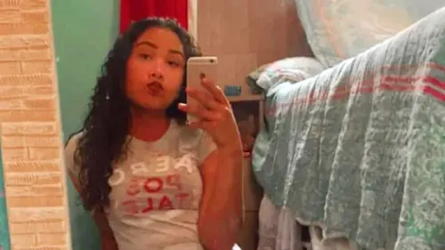 Rafaelly Cristina de Jesus, de 16 anos, morreu no local do acidente