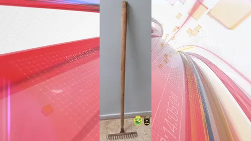 Rastelo foi usado em crime