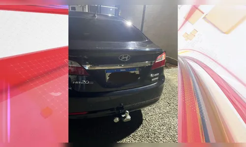 HB20 furtado na Bahia é encontrado com araponguense: 