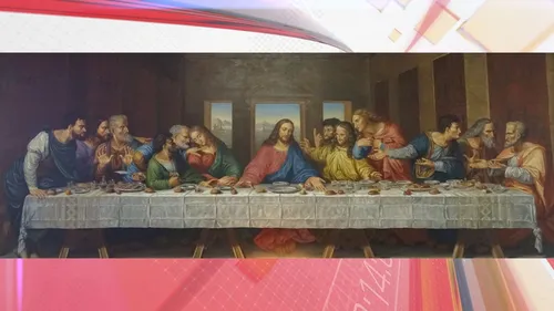Reprodução da Última Ceia
