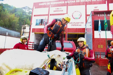 Resgate ocorreu no sábado