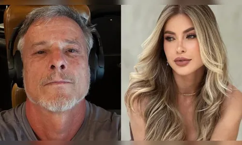 Segundo a loira, a decisão partiu do artista e que ele terminou com ela por telefone