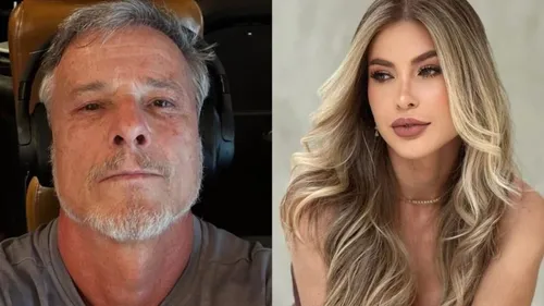 Segundo a loira, a decisão partiu do artista e que ele terminou com ela por telefone