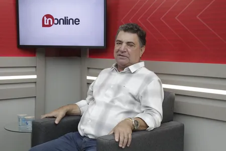 Sérgio Onofre durante entrevista ao TNOnline