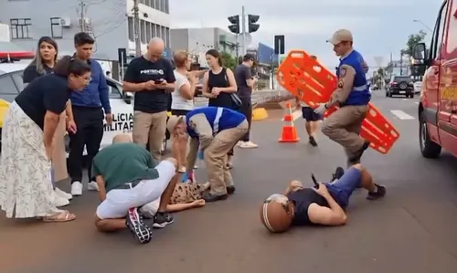 Siate atende vítimas de atropelamento