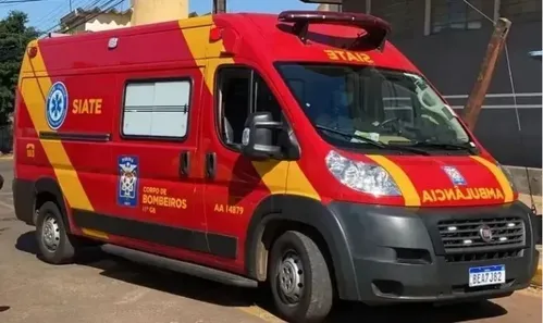 Siate atendeu vítima em Apucarana