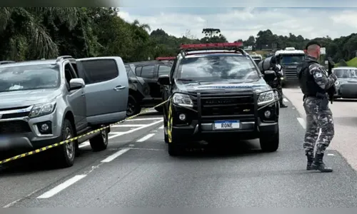 Homem morre em confronto com a PM após perseguição na BR-277