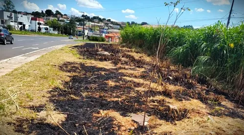 Situação foi registrada na avenida Visconde de Taunay, na Ronda