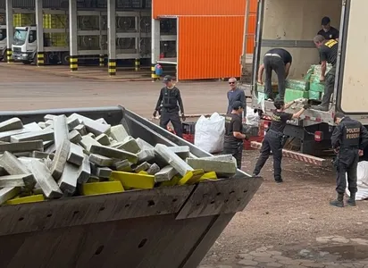 Somente neste ano, já foram destruídas mais de 26.300 quilos de drogas apreendidas, em quatro operações de incineração em Foz do Iguaçu.