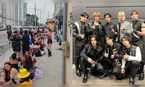 Fãs brasileiros dormem em porta de estádio há meses para show de banda