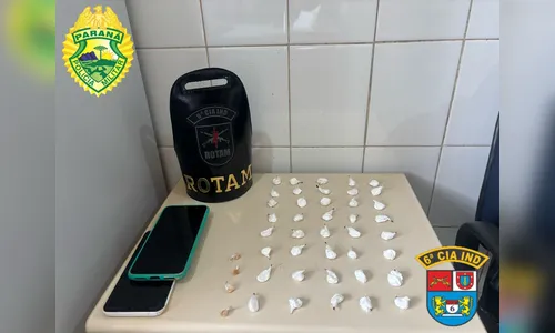 Suspeitos de tráfico são presos com cocaína e crack em Lidianópolis