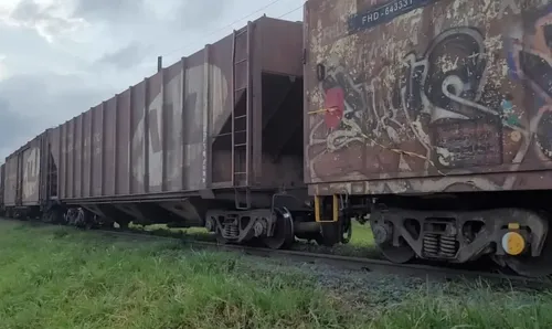 Trem atropelou homem de 52 anos
