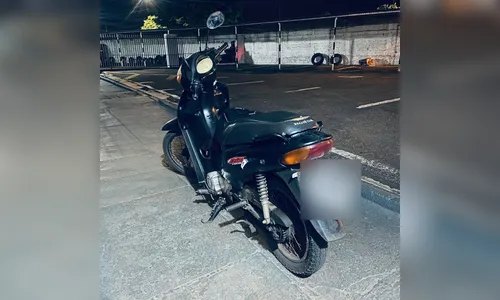 Honda Biz é recuperada por órgãos de segurança em Apucarana