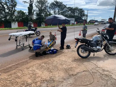 Vítima foi socorrida pelo Siate e encaminhada à UPA