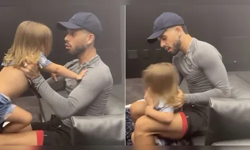 Zé Felipe dá bronca em Maria Flor e vídeo viraliza: 