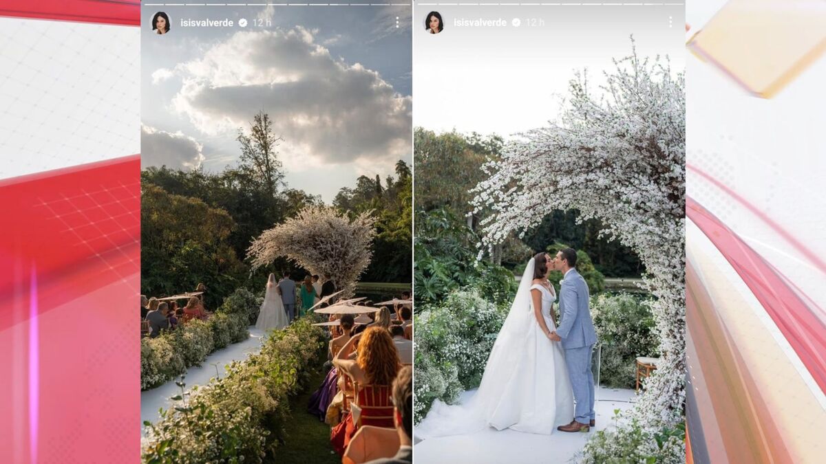 Isis Valverde e Marcus Buaiz celebram casamento em fazenda paulista