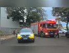 Ciclista desmaia após bater em carro estacionado no centro de Ivaiporã