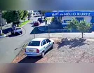 Mulher sofre ferimentos após grave acidente no centro de Jardim Alegre