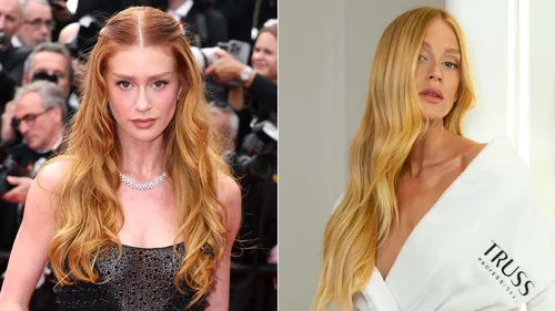 Marina Ruy Barbosa fica loira e abandona ruivo