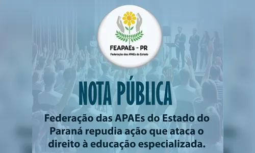 Entidade se mobiliza contra ação que coloca Apaes em risco