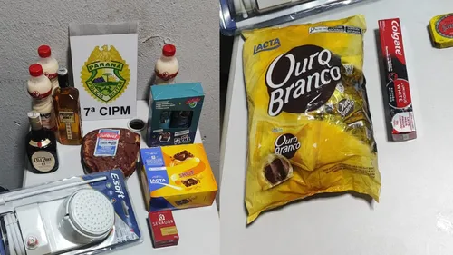 A mercadoria subtraída foi avaliada em R$ 1.015,76.