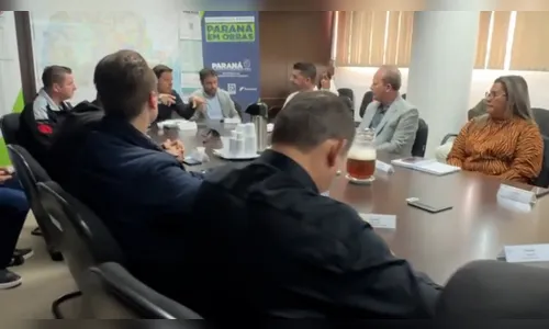 Prefeitos discutem ponte sobre o Rio Ivaí com secretário Sandro Alex