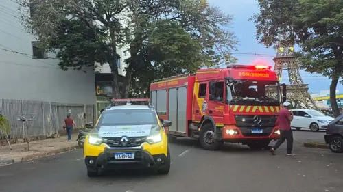 Acidente foi na Av. Souza Naves próximo a prefeitura