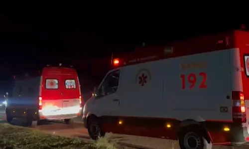 Ambulâncias do Samu foram acionadas
