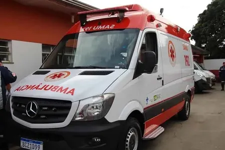 Após o incidente, o Samu foi acionado e chegou rapidamente ao local