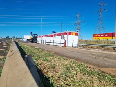 Base do SAU na BR-369, entre Apucarana e Arapongas