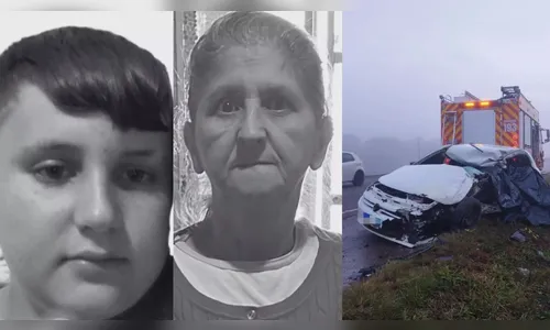 Adolescente dirigia carro e morre junto da avó em acidente na BR-470