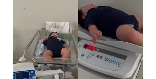 Bebê reborn em unidade de saúde