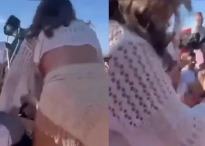 Briga aconteceu enquanto fãs esperam show da cantora