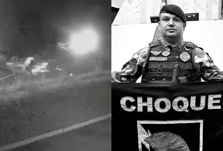 Cabo Esmaile Silva chegou a ser socorrido, mas morreu no local