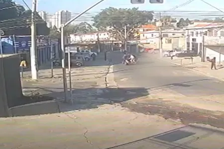 Câmera flagrou momento do atropelamento