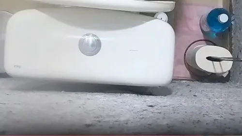 Câmeras eram escondidas no teto do banheiro e até dentro do vaso de planta