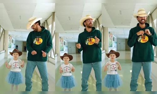 Cantor publicou vídeo nas redes sociais