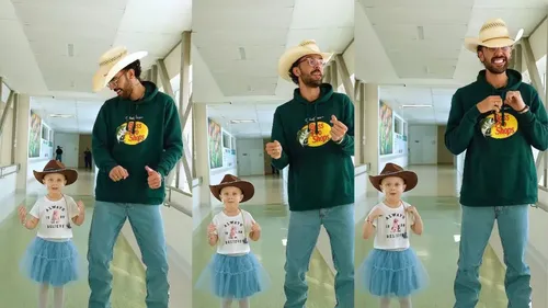 Cantor publicou vídeo nas redes sociais