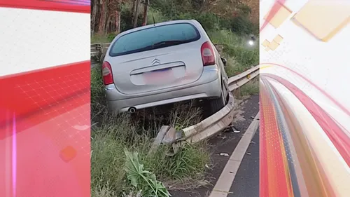 Carro não causa interdição na pista