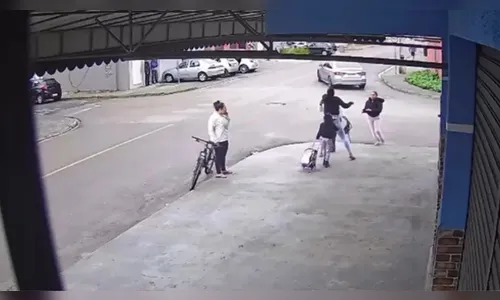 Vídeo mostra mulher sendo agredida um dia antes de morrer no PR