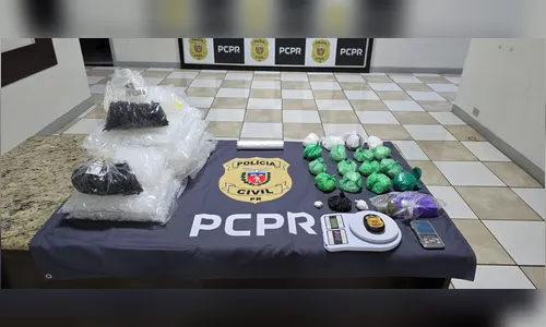 Polícia Civil apreende drogas durante operação em Apucarana